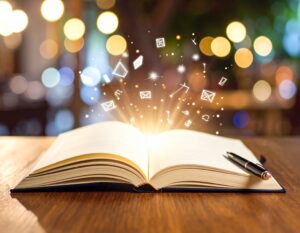 Buch aus dem viele Symbole kommen. Literaturtipp für das systemische Arbeiten und Methoden