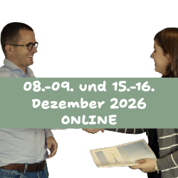 Elterngespräche professionell führen<br><b>08. bis 09.12. und 15. bis 16.12.2026 <b><br>9:30-13:00 Uhr <br>ONLINE </b><br>inkl. MwSt</b>