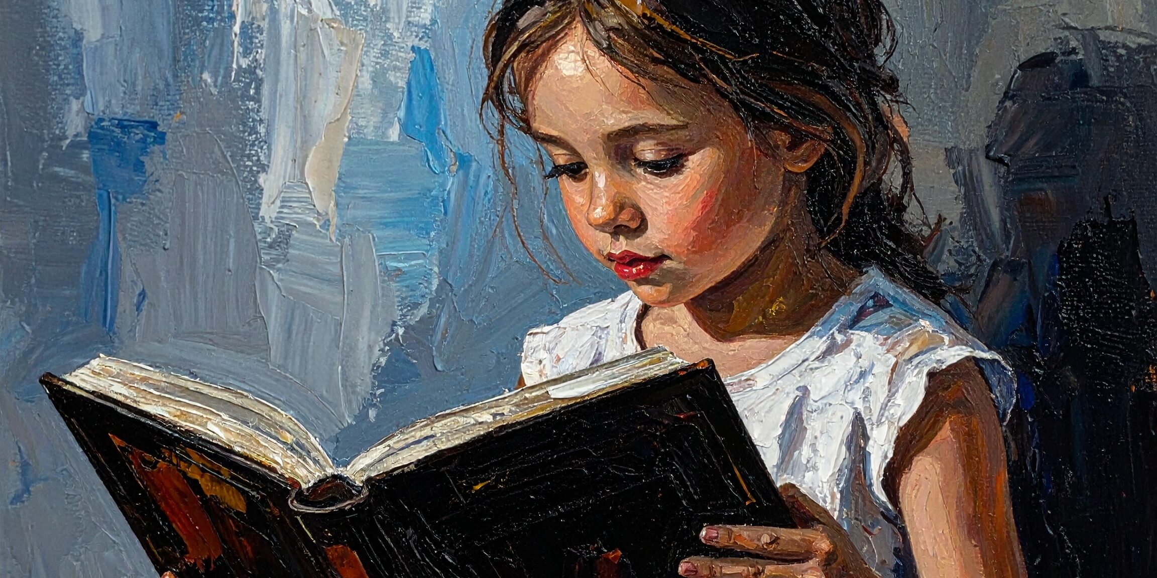 Kind beim Lesen