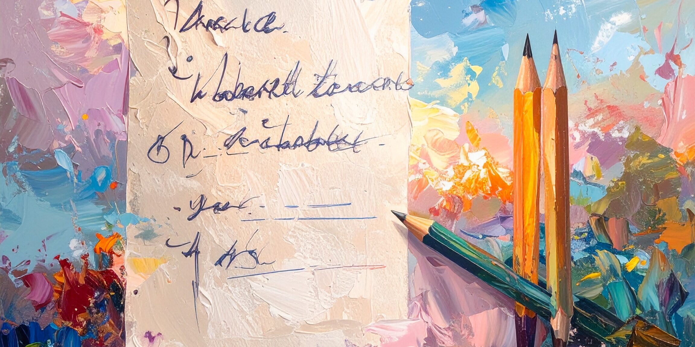 Ein Blatt als Symbol für die Warteliste für den Kurs