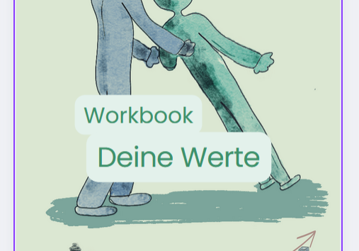 Workbook mit Wertekarten, Freebie pdf download